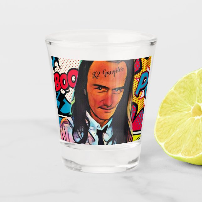 k2records k2 Gangster Shot Glas (Vorderseite)