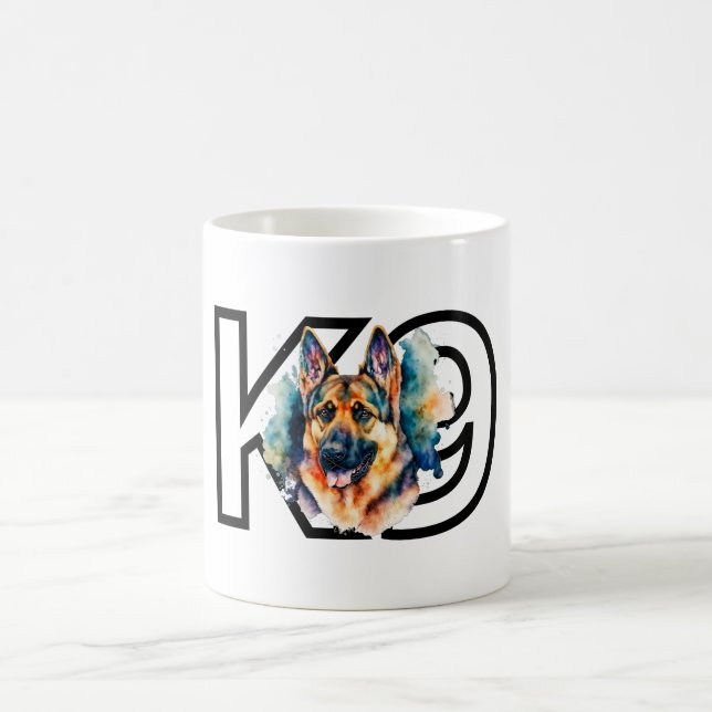 K9 Dog - Der beste Freund Kaffeetasse (Mittel)
