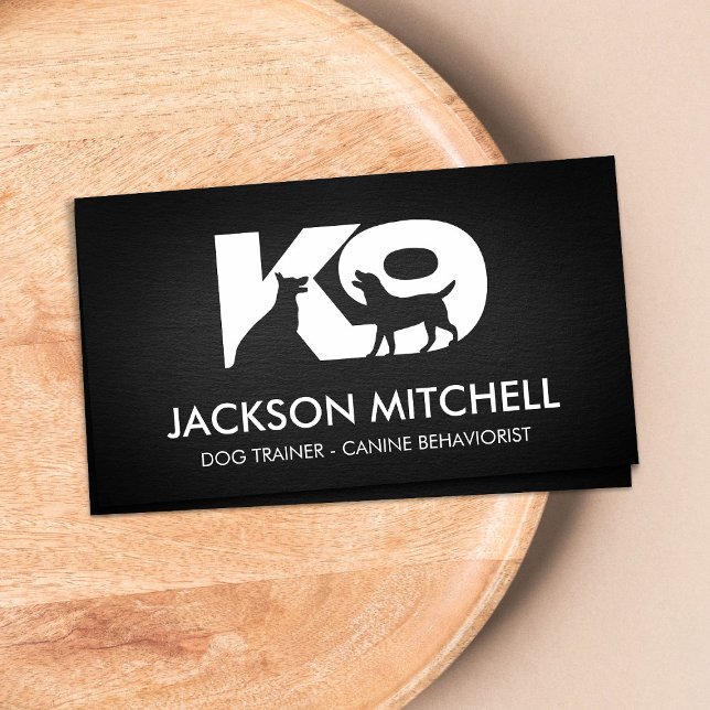 K9 Dog Trainer - Kaninchenverhalten Visitenkarte (Von Creator hochgeladen)