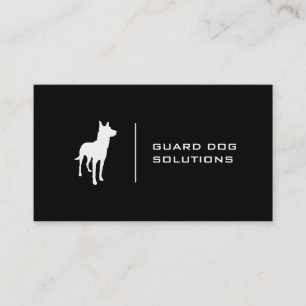 K9   Minimal (schwarz) Visitenkarte