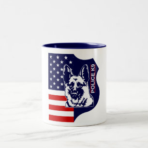 K9 Mug de café de la police américaine