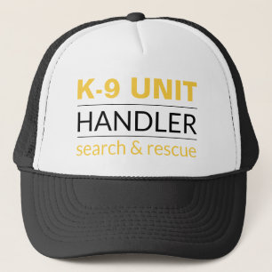 K9 Officer Trucker Hat Truckerkappe