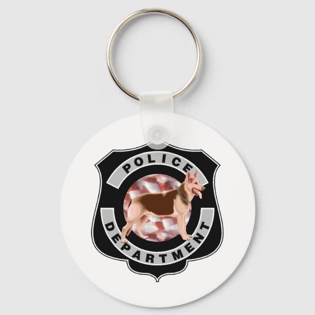K9 Polizei Schlüsselanhänger (Vorderseite)