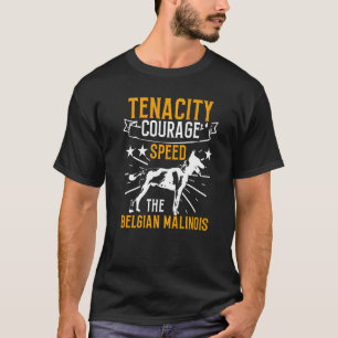 K9 Referat Belgische Malinois Courage PD Polizeitr T-Shirt