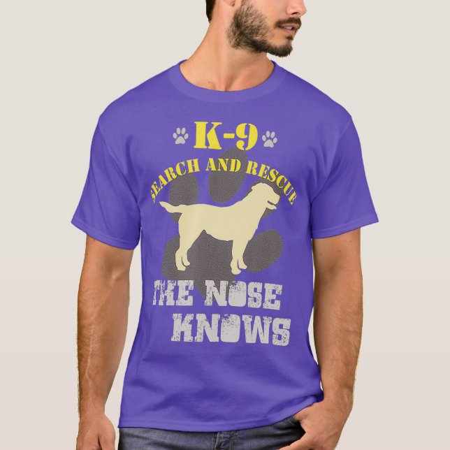 K9 Retriever Dog T-Shirt (Vorderseite)