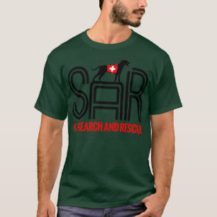 K9 SAR für Such- und Rettungsdienste (1) T-Shirt