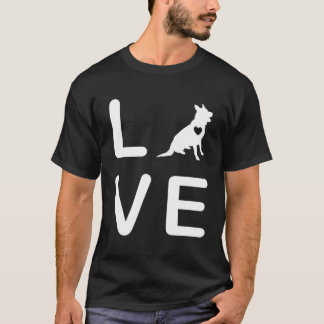 K9 Services German Shepherd Rescue Liebe T-Shirt