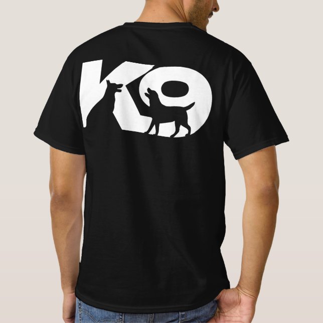 K9 Team - K9 Handler-T - Shirt (Rückseite)