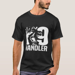K-9 Handler Police Sheriff Polizisten Law Enforcut T-Shirt