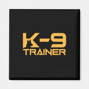K-9 K9 Dog Handler Trainer Polizeischutz Hallowage Magnet