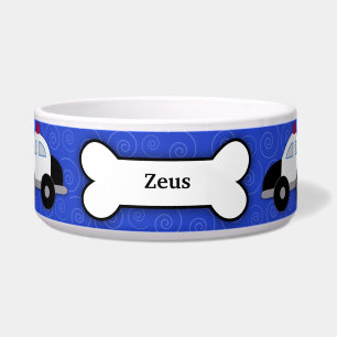 K-9 Polizist Police Custom Pet Dog Food Bowl Napf