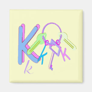 K - Aimant Alphabet