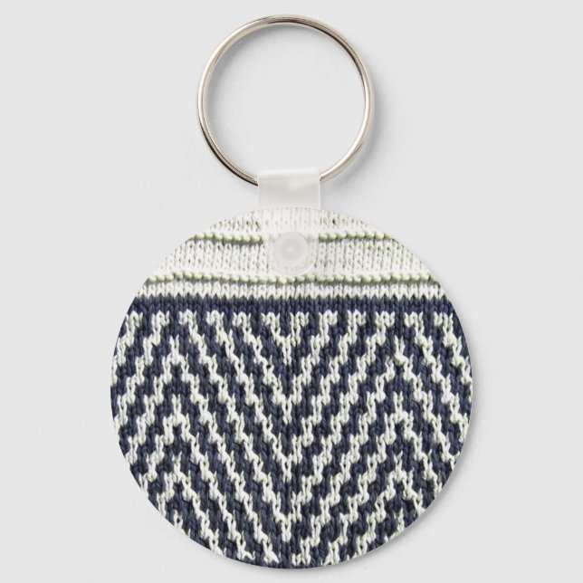 k Artisanware Strick Schlüsselanhänger (Vorderseite)