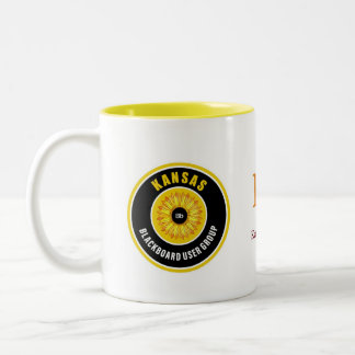 K-BUG-TASSE (Gelbes Inneres) Zweifarbige Tasse