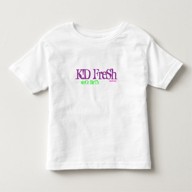 K! D frisch Kleinkind T-shirt (Vorderseite)