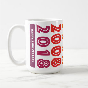 K&D Jahrestags-Tasse Kaffeetasse