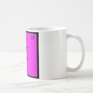 K - Drachen Sports Chemie Periodensystem Symbol Kaffeetasse