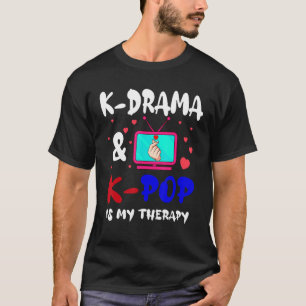 K Drama & K Pop ist meine Therapie Aegyo Saranghae T-Shirt