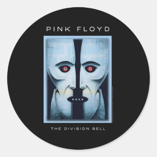 K Floyd The Division Bell Runder Aufkleber