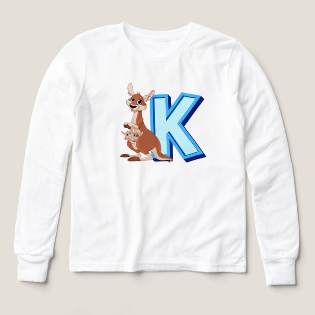 K for Kangaroo (Motif recto)