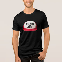 K.I. hat meinen Job geklaut! Tri-Blend Shirt