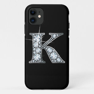K Imitats Diamond Monogram Case