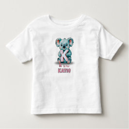 K is for Katie – Custom  Kleinkind T-shirt