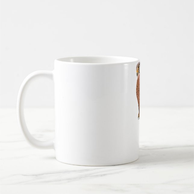 K ist für Kestrel Kaffeetasse (Links)