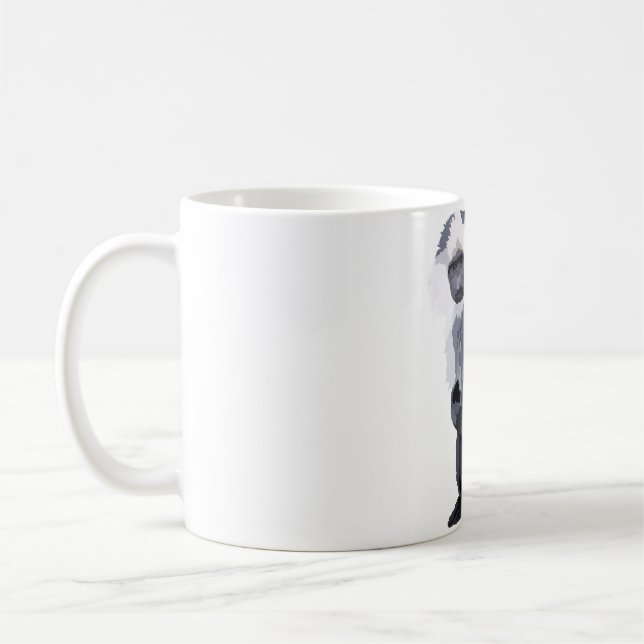 K ist für King Colobus Kaffeetasse (Links)