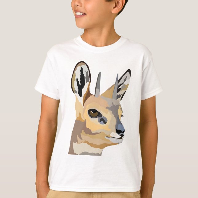 K ist für Klipspringer T-Shirt (Vorderseite)