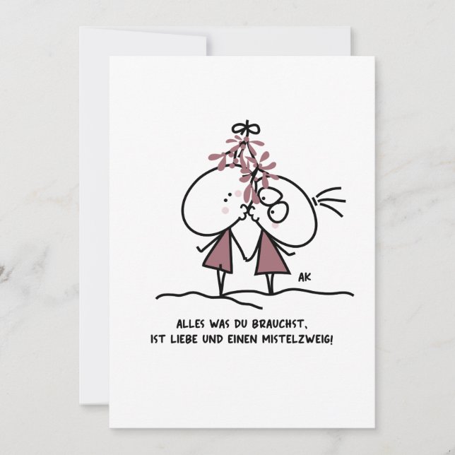 K&K Xmas  Feiertagskarte (Vorderseite)