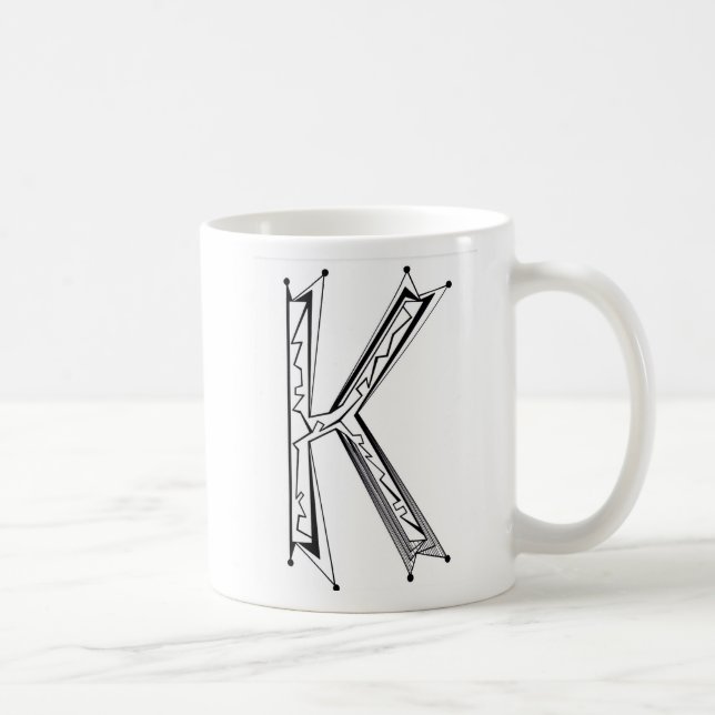 "K " KAFFEETASSE (Rechts)