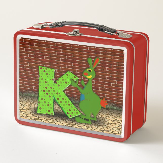 K Kangaroo Lunch Box (Vorderseite)