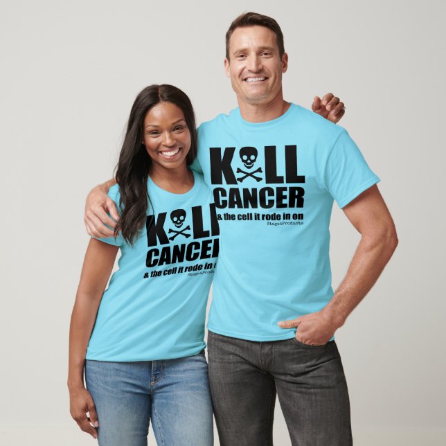 K*LL CANCER und die Zelle, in die er gereist ist T-Shirt (Unisex)