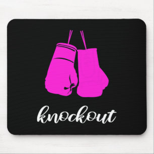 K.O. Kickboxer Fan Geschenk für Frauen Mousepad