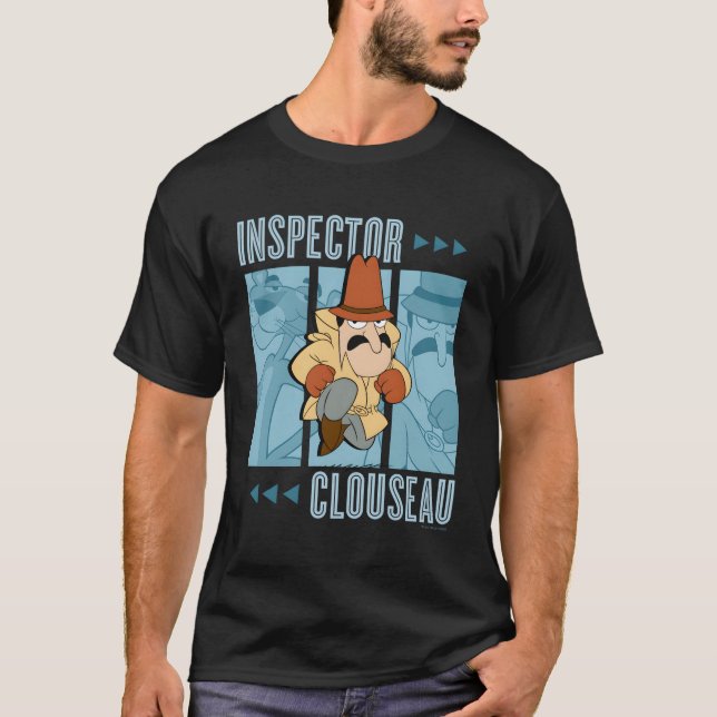K Panther Inspector Clouseau Trio Panels T-Shirt (Vorderseite)
