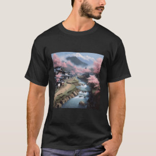 K Petal Wonder Idyllisch Japanisch Cherry Blossom  T-Shirt
