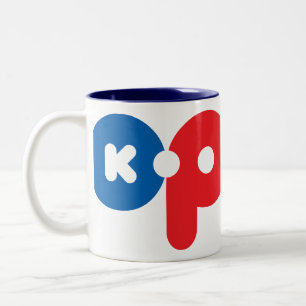 K-POP 01 ZWEIFARBIGE TASSE