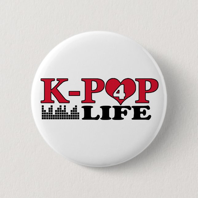 K-POP 4 LEBEN BUTTON (Vorderseite)