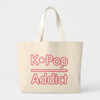 K-POP Addict Jumbo Stoffbeutel