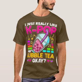K Pop and Bubble Tee Hallyu Funny Korean Music