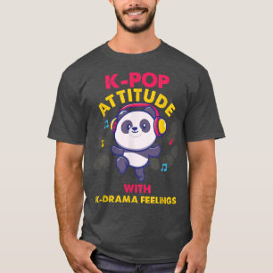 K-Pop Attitude K-Drama Koreanischer Pop-Sänger Kor T-Shirt