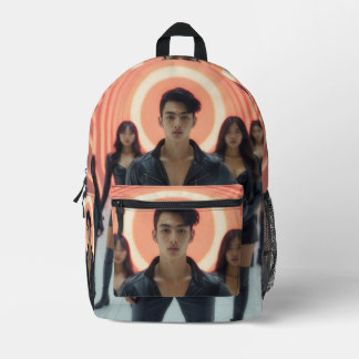 K-POP BEDRUCKTER RUCKSACK