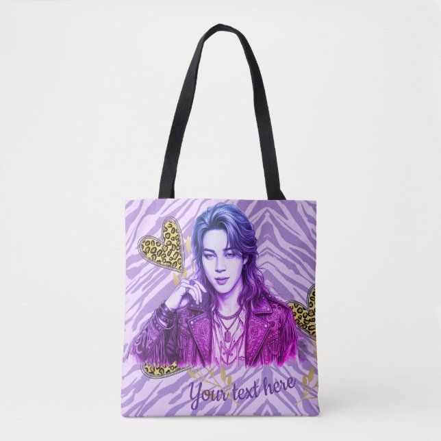 K-Pop editierbarer Icon-Stil Tasche (Vorderseite)
