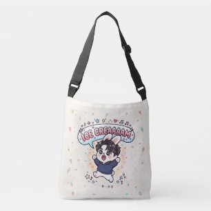 K-Pop Eis Stray Rabbit Fandom Tragetaschen Mit Langen Trägern