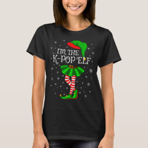 K-Pop-Elf-Weihnachten-Familien-Gruppe-Frauen-Mädch T-Shirt