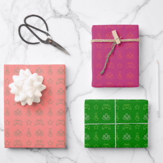K-Pop Feiertags-Kollektion Geschenkpapier Set