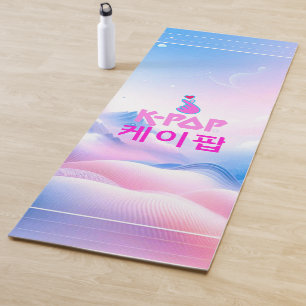 K-Pop Finger Heart: Zeige deine Liebe Yogamatte