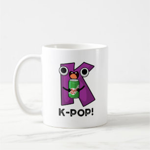 K-Pop Funny Music Soda Pop Pun Kaffeetasse