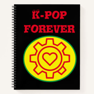 k-Pop für immer Notizbuch